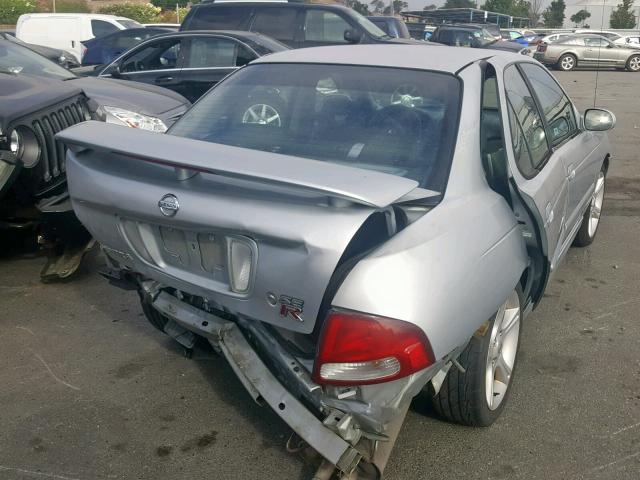 3N1AB51A23L735656 - 2003 NISSAN SENTRA SE- GRAY photo 4