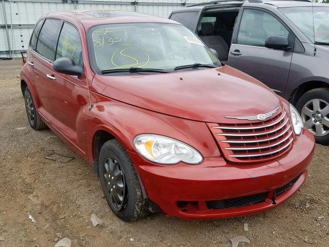 3A4FY58B66T370039 - 2006 CHRYSLER PT CRUISER RED photo 1