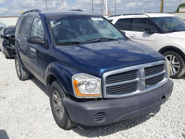 1D4HB38N95F589426 - 2005 DODGE DURANGO ST BLUE photo 1