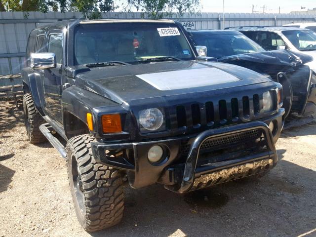 5GTDN136968256889 - 2006 HUMMER H3 BLACK photo 1