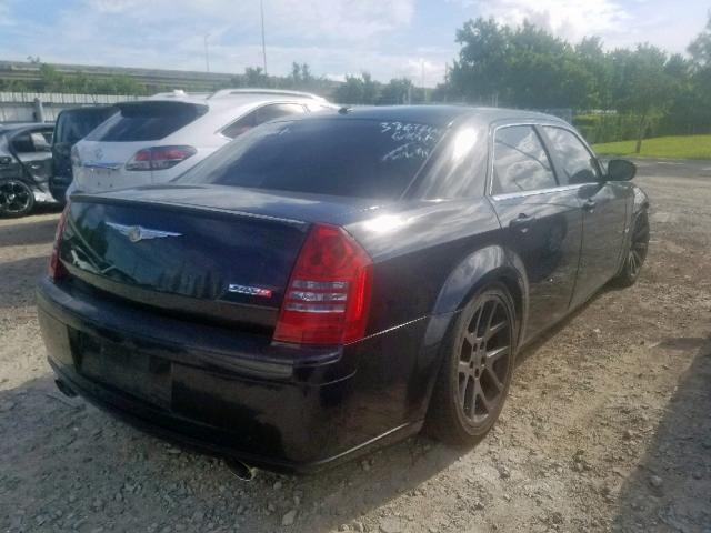 2C3KA73W36H386744 - 2006 CHRYSLER 300C SRT-8 BLACK photo 4