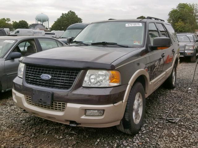 1FMPU18506LA19949 - 2006 FORD EXPEDITION BROWN photo 2