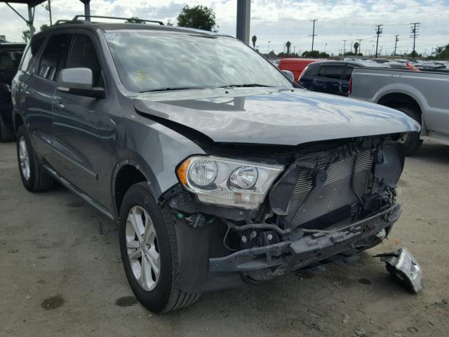 1D4RD4GG3BC729524 - 2011 DODGE DURANGO CR GRAY photo 1