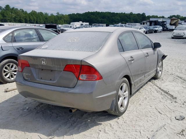 1HGFA16827L037295 - 2007 HONDA CIVIC EX TAN photo 4