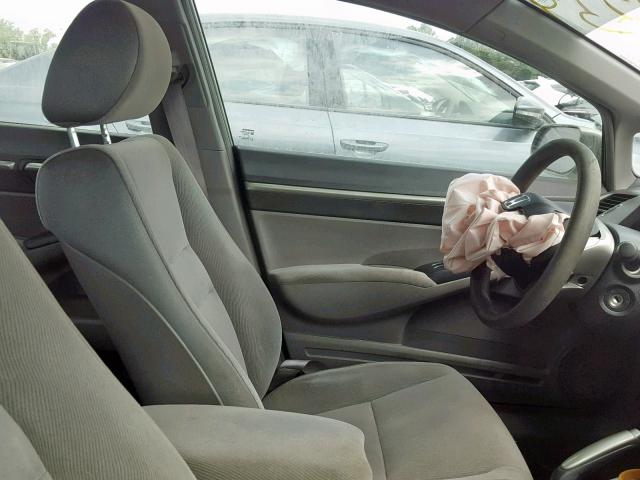 1HGFA16827L037295 - 2007 HONDA CIVIC EX TAN photo 5