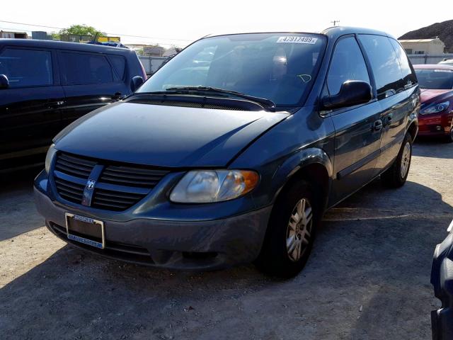 1D4GP25B56B537768 - 2006 DODGE CARAVAN SE GRAY photo 2