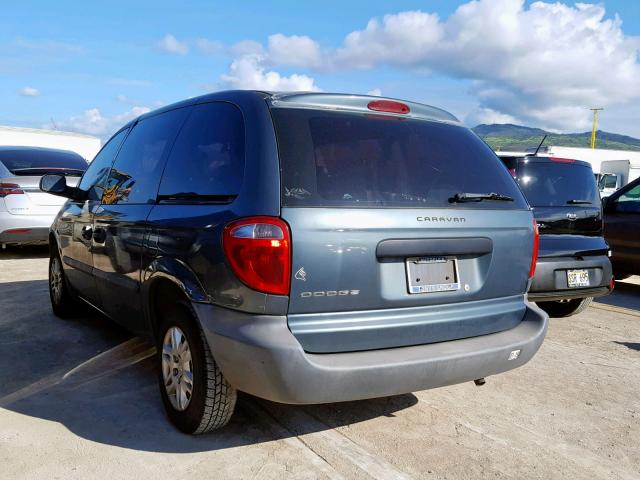 1D4GP25B56B537768 - 2006 DODGE CARAVAN SE GRAY photo 3