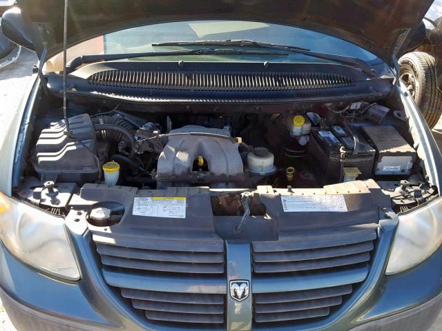 1D4GP25B56B537768 - 2006 DODGE CARAVAN SE GRAY photo 7