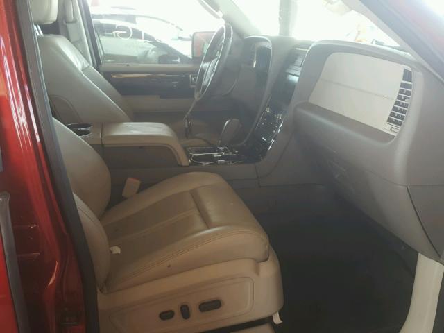 5LMJJ2JT1HEL10719 - 2017 LINCOLN NAVIGATOR RED photo 5