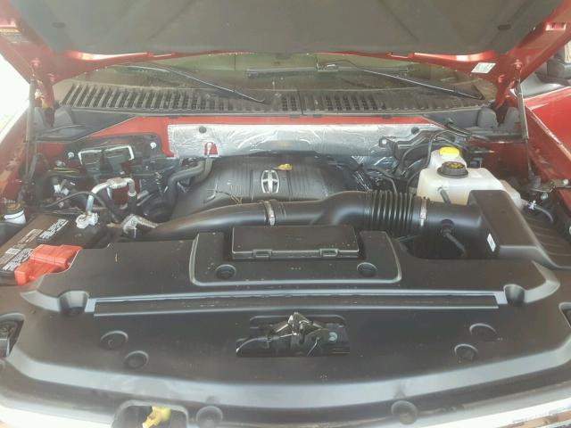 5LMJJ2JT1HEL10719 - 2017 LINCOLN NAVIGATOR RED photo 7