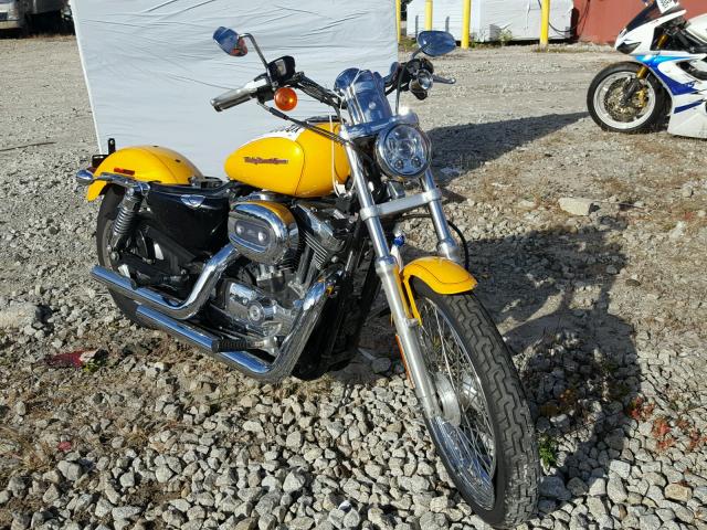 1HD1CGP146K430872 - 2006 HARLEY-DAVIDSON XL1200 C YELLOW photo 1