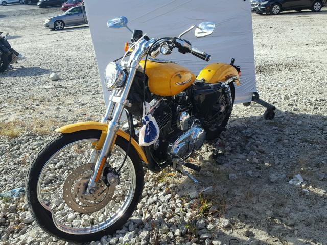 1HD1CGP146K430872 - 2006 HARLEY-DAVIDSON XL1200 C YELLOW photo 2