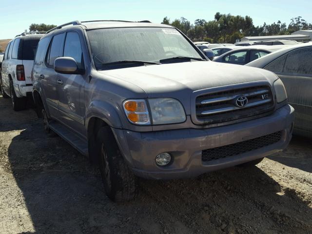 5TDBT48A21S036839 - 2001 TOYOTA SEQUOIA LI SILVER photo 1