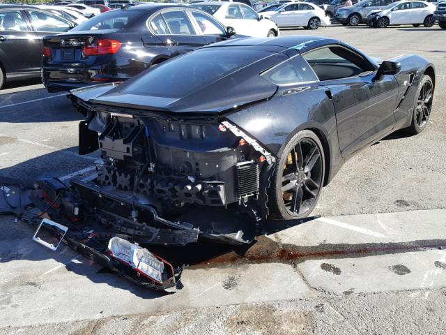 1G1YM2D7XG5116533 - 2016 CHEVROLET CORVETTE S BLACK photo 4