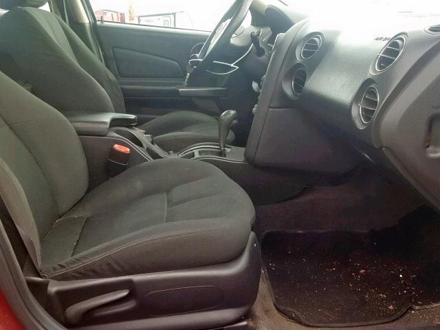 2G2WR554061100335 - 2006 PONTIAC GRAND PRIX BURGUNDY photo 5