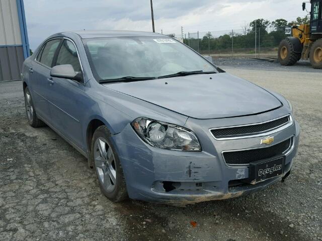 1G1ZH57B194150721 - 2009 CHEVROLET MALIBU 1LT BLUE photo 1