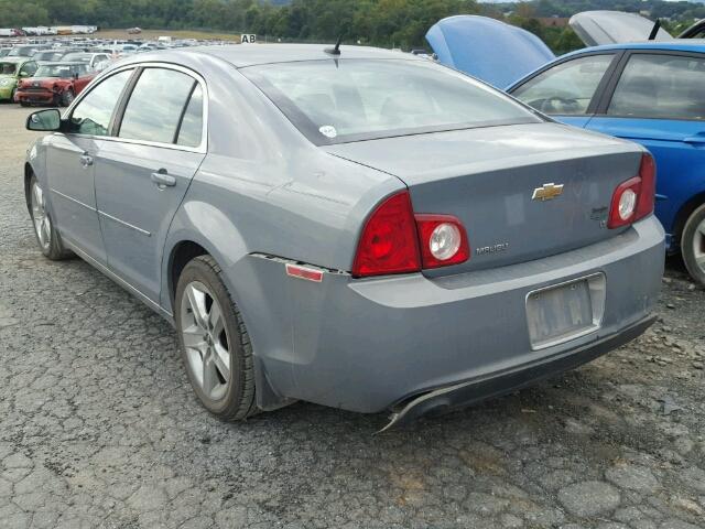 1G1ZH57B194150721 - 2009 CHEVROLET MALIBU 1LT BLUE photo 3