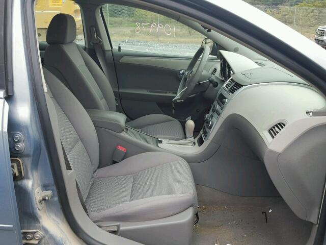 1G1ZH57B194150721 - 2009 CHEVROLET MALIBU 1LT BLUE photo 5