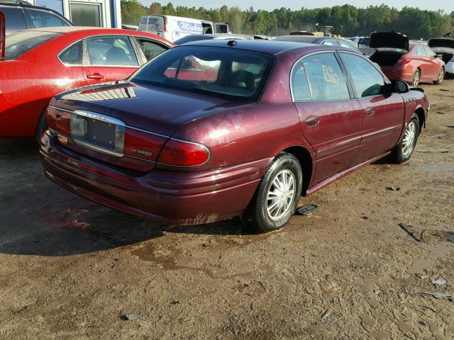 1G4HP52K64U124939 - 2004 BUICK LESABRE CU PURPLE photo 4