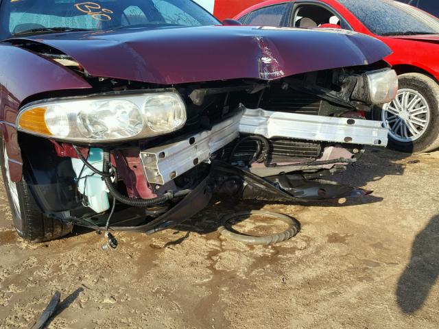 1G4HP52K64U124939 - 2004 BUICK LESABRE CU PURPLE photo 9