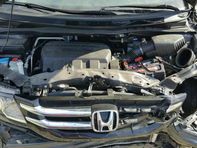 5FNRL5H92EB056593 - 2014 HONDA ODYSSEY TO GRAY photo 7