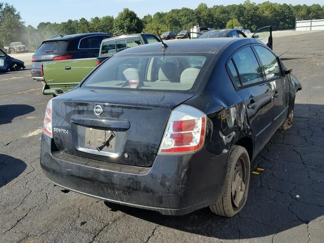 3N1AB61E98L765740 - 2008 NISSAN SENTRA 2.0 BLACK photo 4