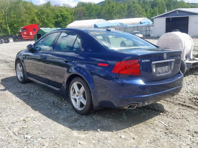 19UUA662X6A072144 - 2006 ACURA 3.2TL BLUE photo 3