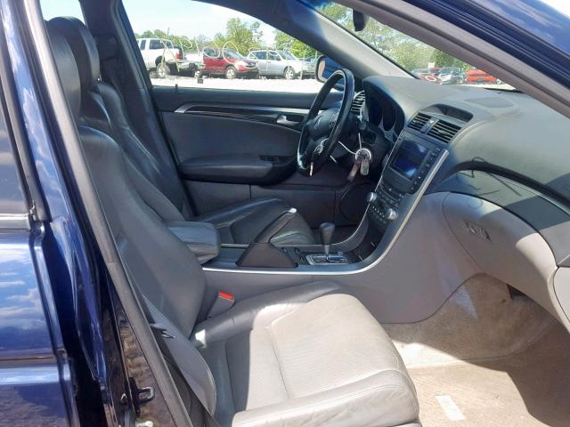 19UUA662X6A072144 - 2006 ACURA 3.2TL BLUE photo 5