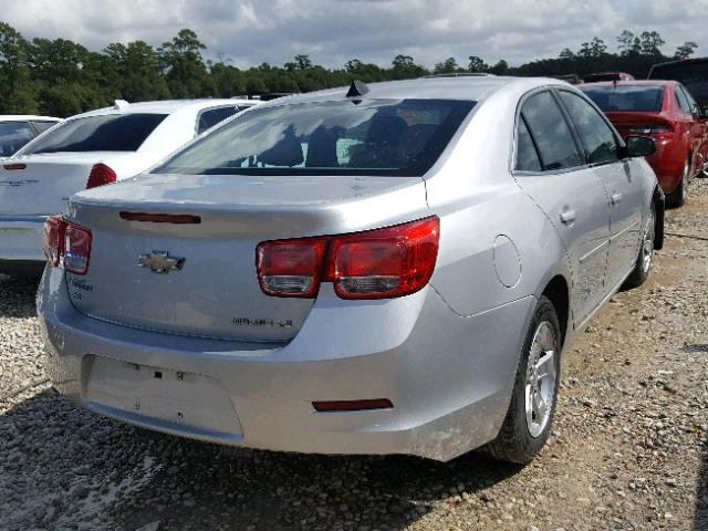 1G11B5SL3EF197620 - 2014 CHEVROLET MALIBU LS 银色 照片 4