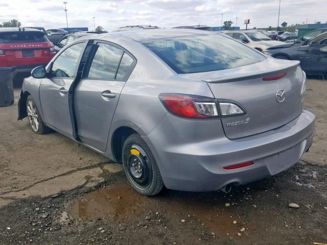 JM1BL1U58B1383890 - 2011 MAZDA 3 S SILVER photo 3