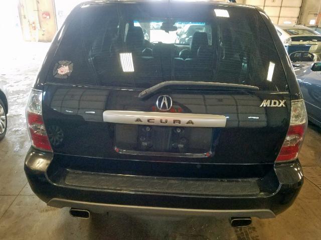 2HNYD186X4H526167 - 2004 ACURA MDX TOURIN BLACK photo 9