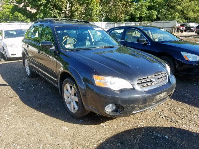 4S4BP62C677325604 - 2007 SUBARU OUTBACK OU BLACK photo 1