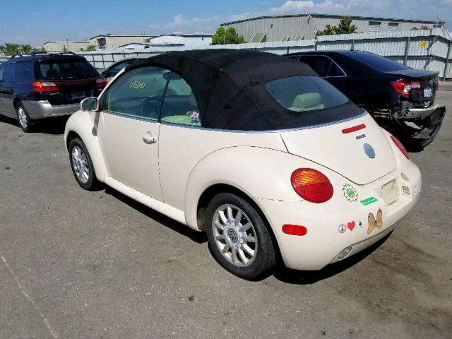 3VWCM31Y65M306354 - 2005 VOLKSWAGEN NEW BEETLE Qəhvəyi foto 3