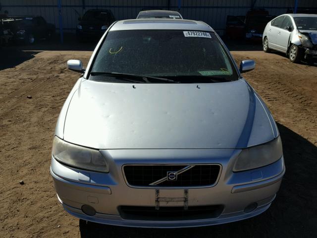 YV1RH592162531880 - 2006 VOLVO S60 2.5T SILVER photo 9