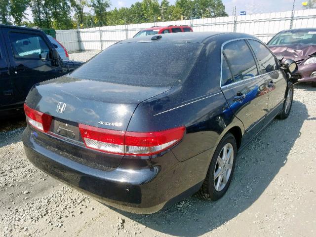 1HGCM66524A001059 - 2004 HONDA ACCORD EX BLACK photo 4