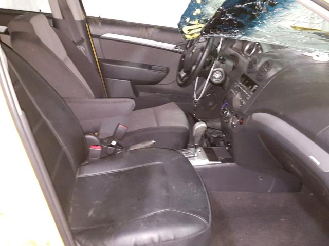 KL1TD6DE0AB128312 - 2010 CHEVROLET AVEO LS YELLOW photo 5