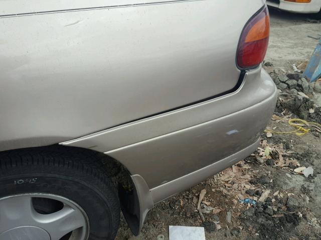 1G1NE52J8Y6195440 - 2000 CHEVROLET MALIBU LS GOLD photo 9