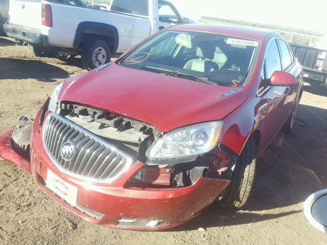 1G4PR5SK5G4143105 - 2016 BUICK VERANO CON MAROON photo 2