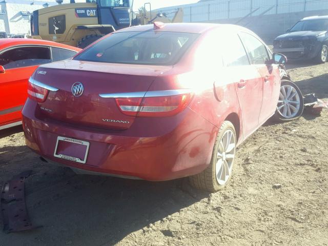 1G4PR5SK5G4143105 - 2016 BUICK VERANO CON MAROON photo 4