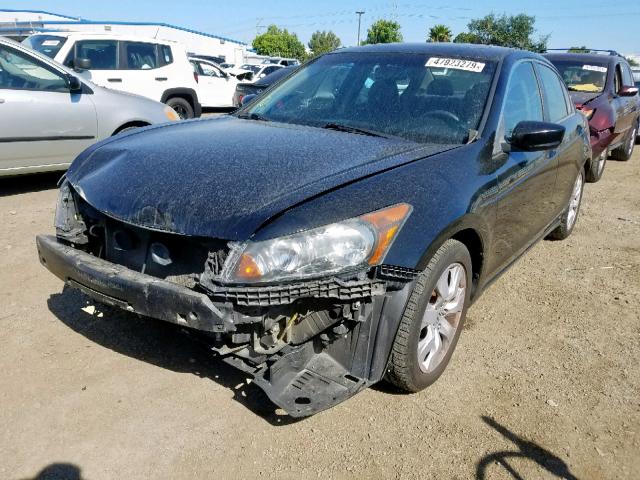 1HGCP2F81AA095201 - 2010 HONDA ACCORD EXL BLACK photo 2