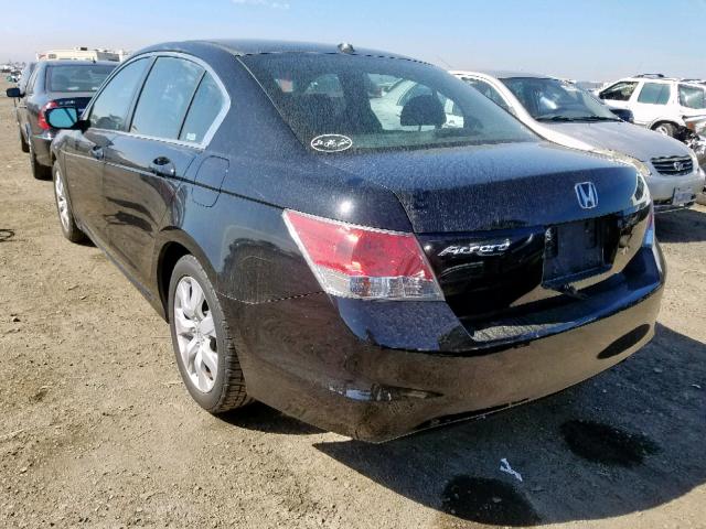 1HGCP2F81AA095201 - 2010 HONDA ACCORD EXL BLACK photo 3