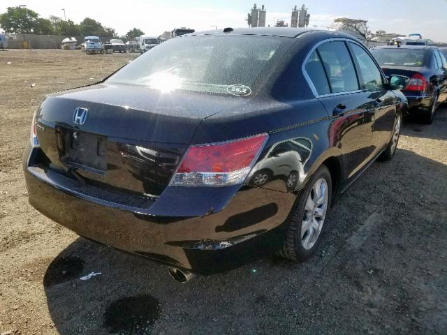 1HGCP2F81AA095201 - 2010 HONDA ACCORD EXL BLACK photo 4