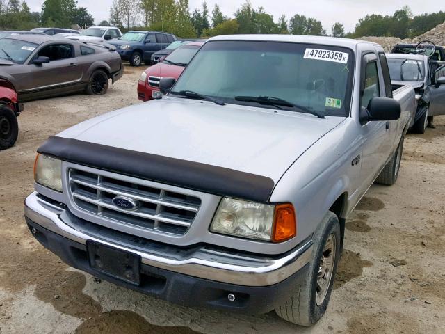 1FTYR14U32TA22796 - 2002 FORD RANGER SUP SILVER photo 2