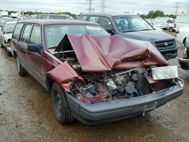 YV1FA8852M2321029 - 1991 VOLVO 740 MAROON photo 1