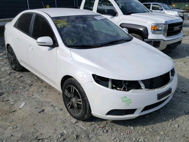 KNAFU4A28C5545244 - 2012 KIA FORTE EX WHITE photo 1