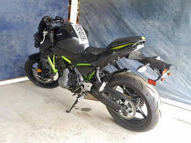 JKAEREG11KDA02405 - 2019 KAWASAKI ER650 G BLACK photo 3