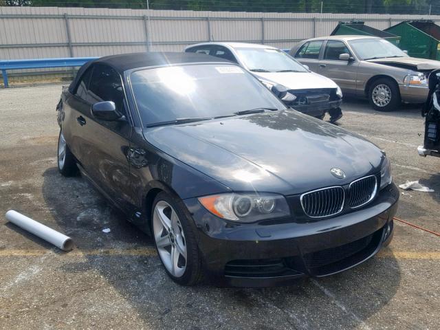 WBAUN9C53AVK41700 - 2010 BMW 135 I BLACK photo 1