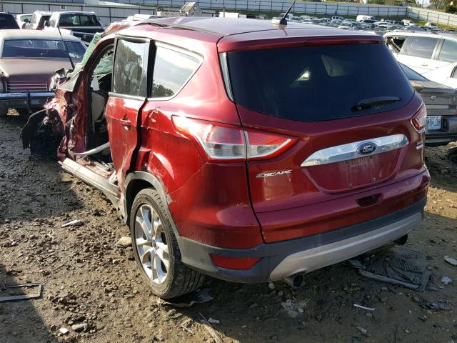 1FMCU9H93DUA74600 - 2013 FORD ESCAPE SEL RED photo 3