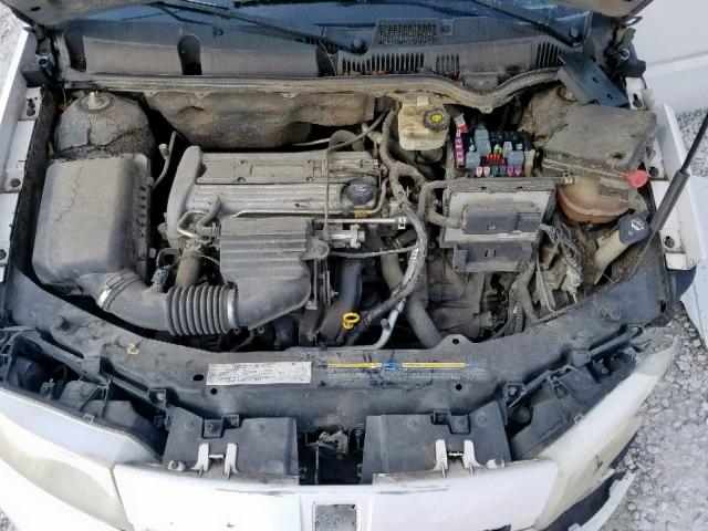 1G8AZ52F44Z227261 - 2004 SATURN ION LEVEL WHITE photo 7