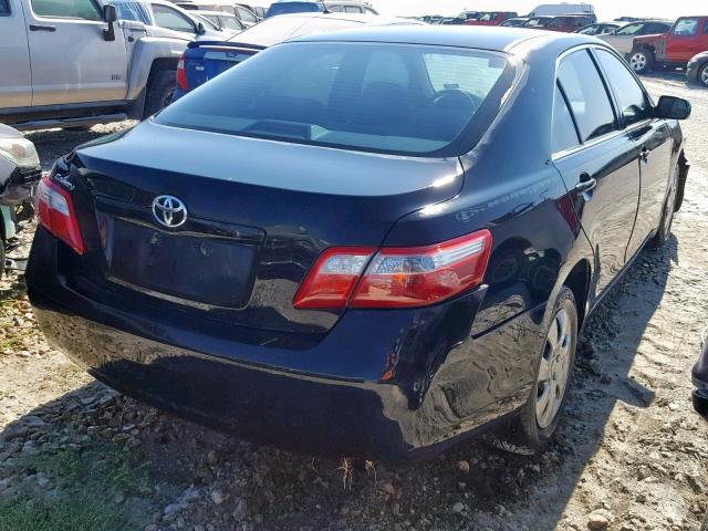 4T1BE46K79U818594 - 2009 TOYOTA CAMRY BASE BLACK photo 4